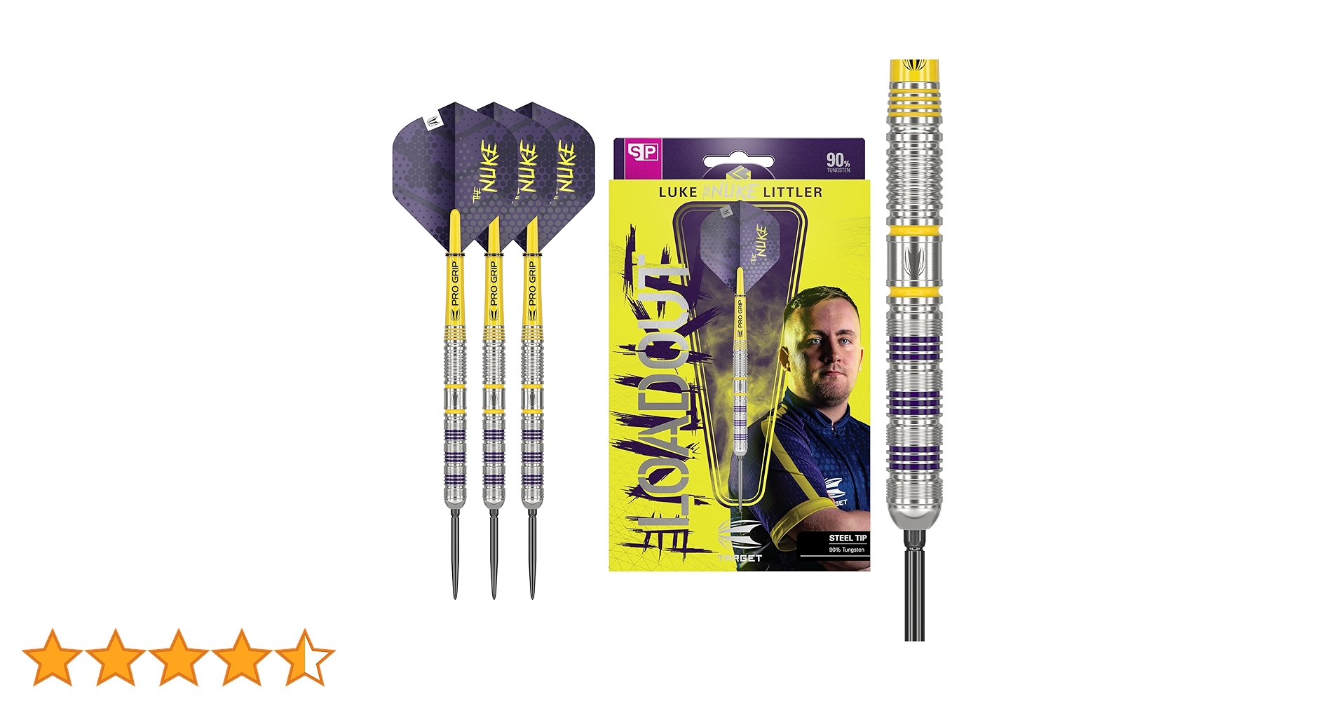 Target Darts Luke Littler Loadout Steel Tip Swiss Point